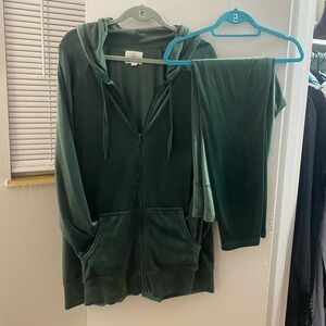 Aerie Velvet Matching Set